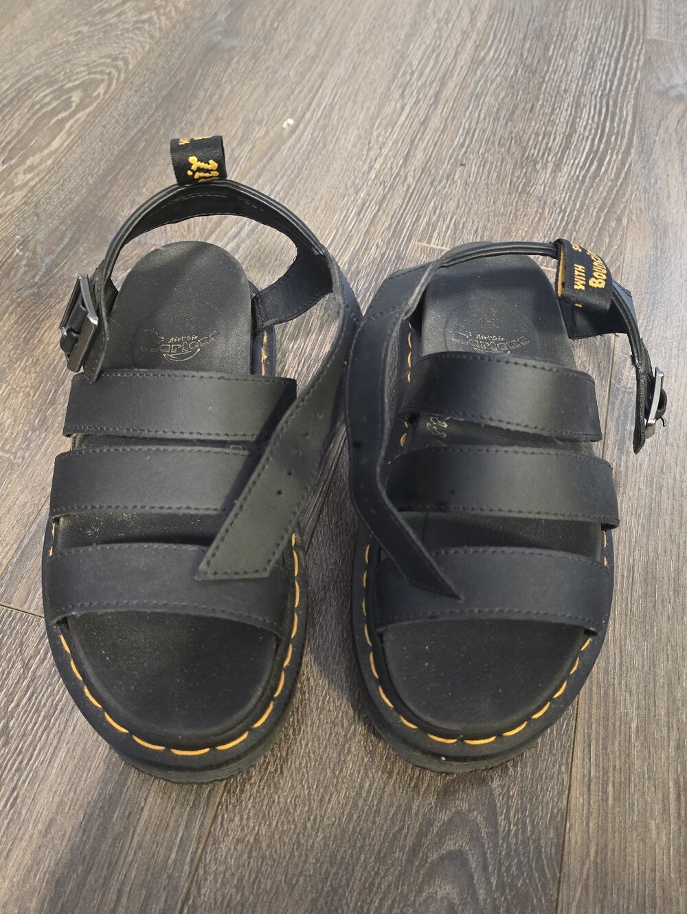 Black Dr. Martens Blaire Sandals Size 7